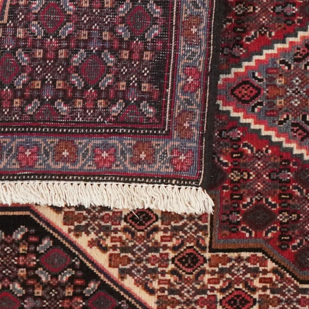 Senneh — Hand-knotted, 70x116 cm, Beige, 100% Virgin Wool | View 6