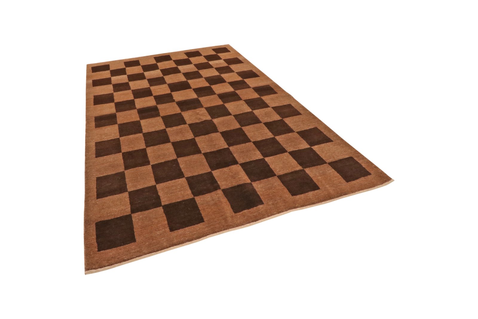 Rizbaf — Hand-knotted, 148x206 cm, Brown, 100% Virgin Wool | View 5