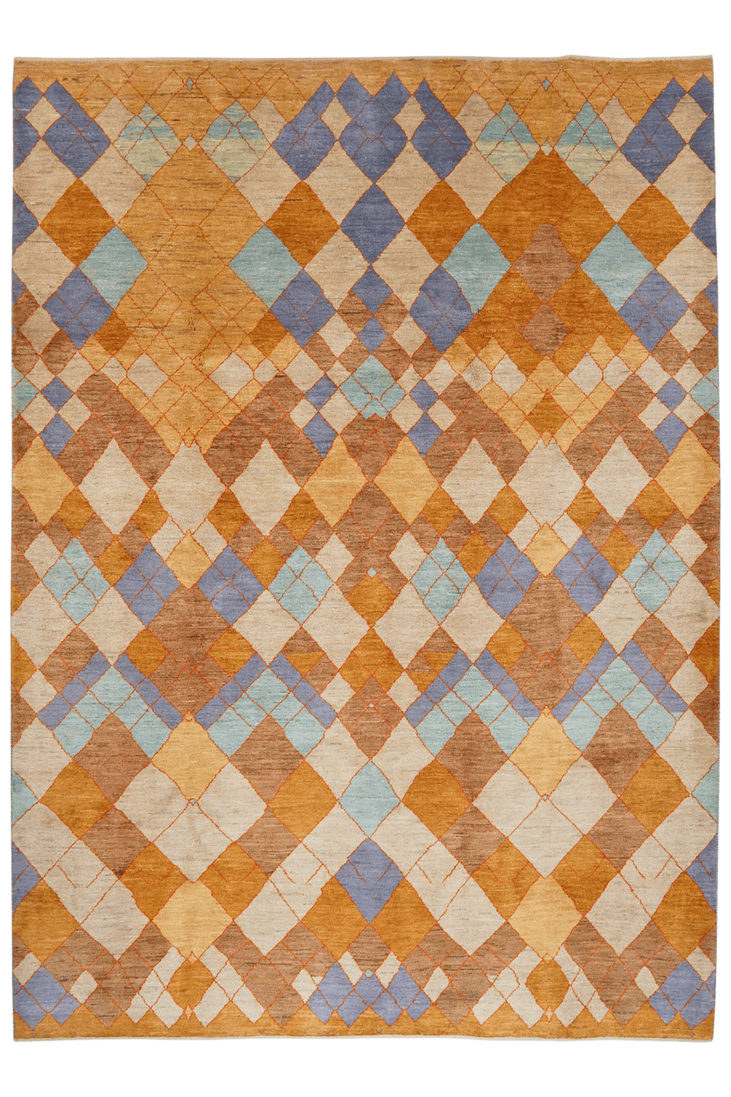 Rizbaf — Hand-knotted, 172x238 cm, Multicolor, 100% Virgin Wool | Main view