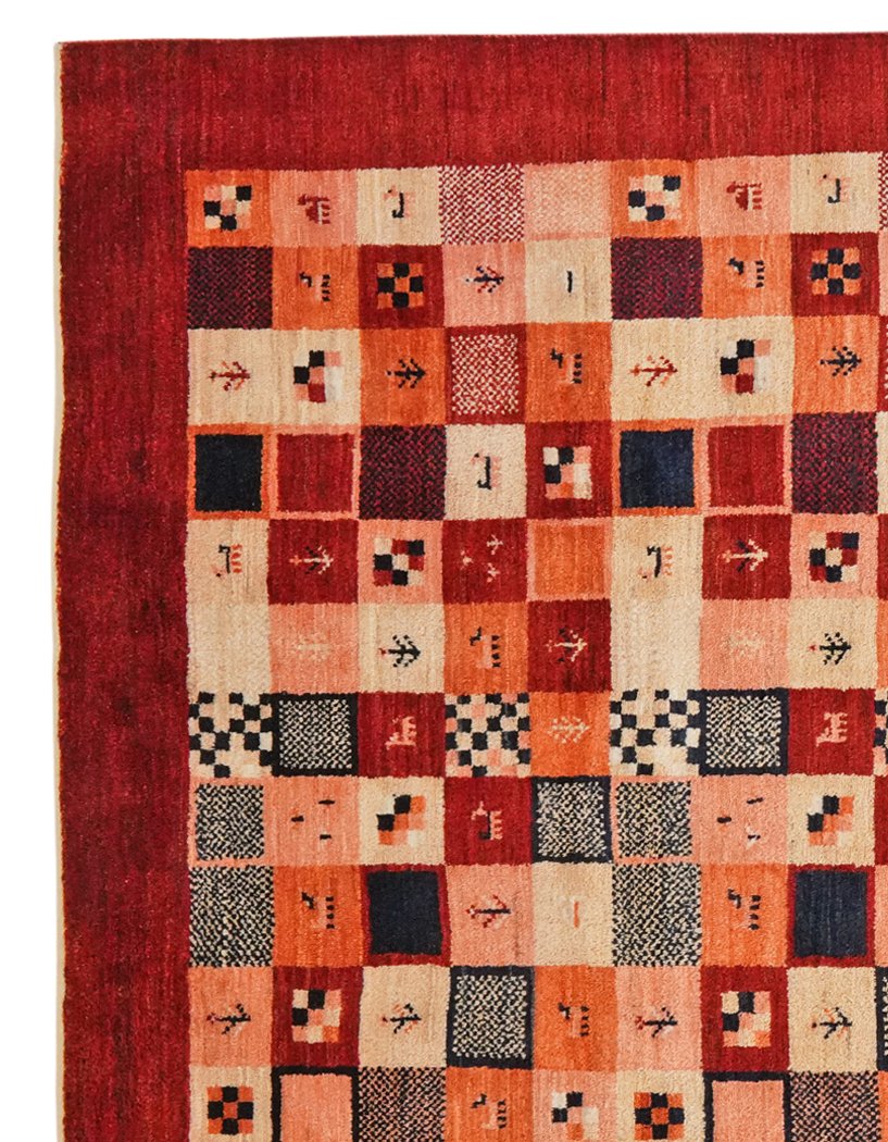 Rizbaf — Hand-knotted, 159x236 cm, Multicolor, 100% Virgin Wool | View 3