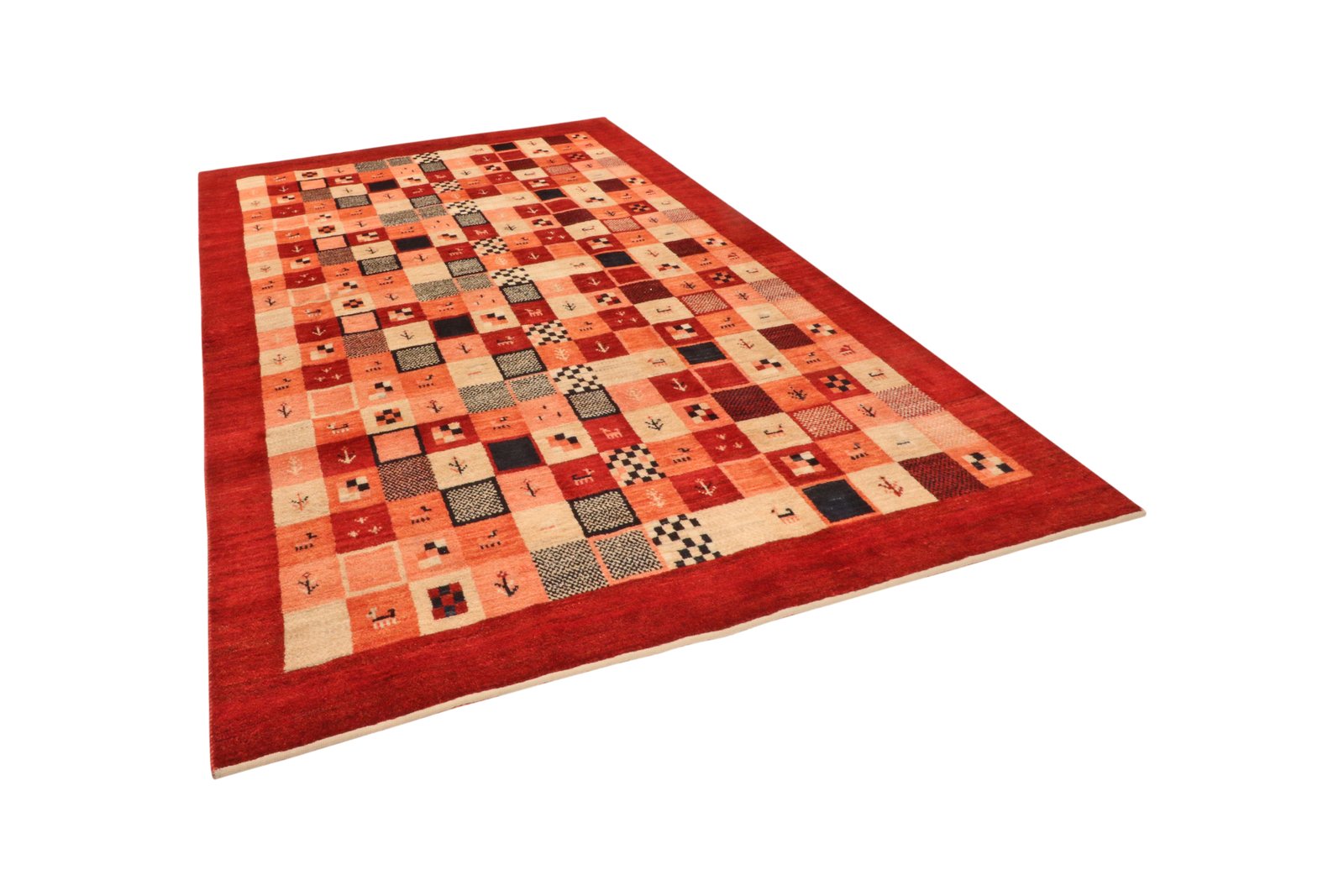 Rizbaf — Hand-knotted, 159x236 cm, Multicolor, 100% Virgin Wool | View 5