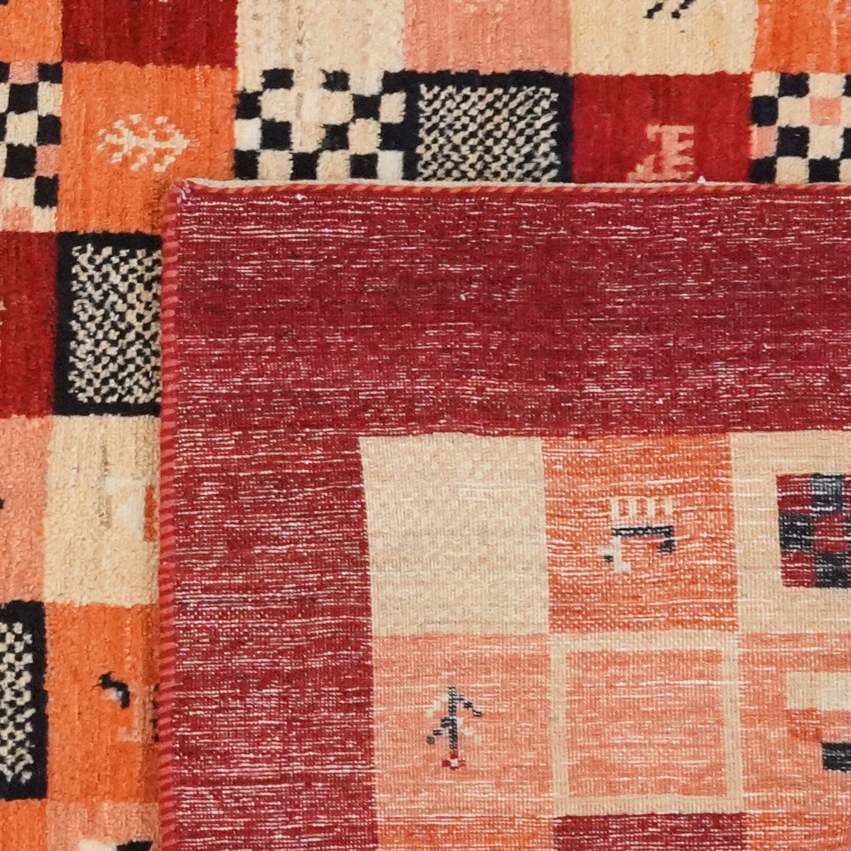 Rizbaf — Hand-knotted, 159x236 cm, Multicolor, 100% Virgin Wool | View 6