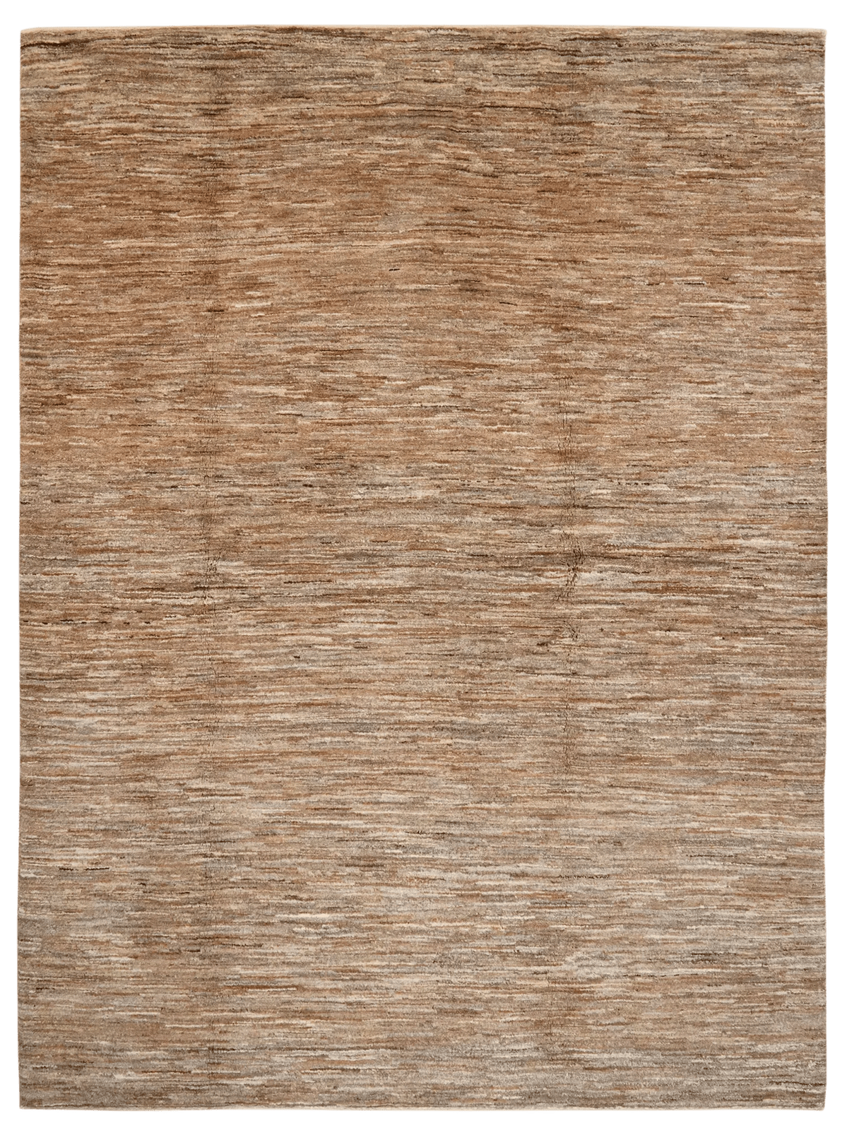 Rizbaf — Hand-knotted, 174x236 cm, Brown, 100% Virgin Wool | Main view