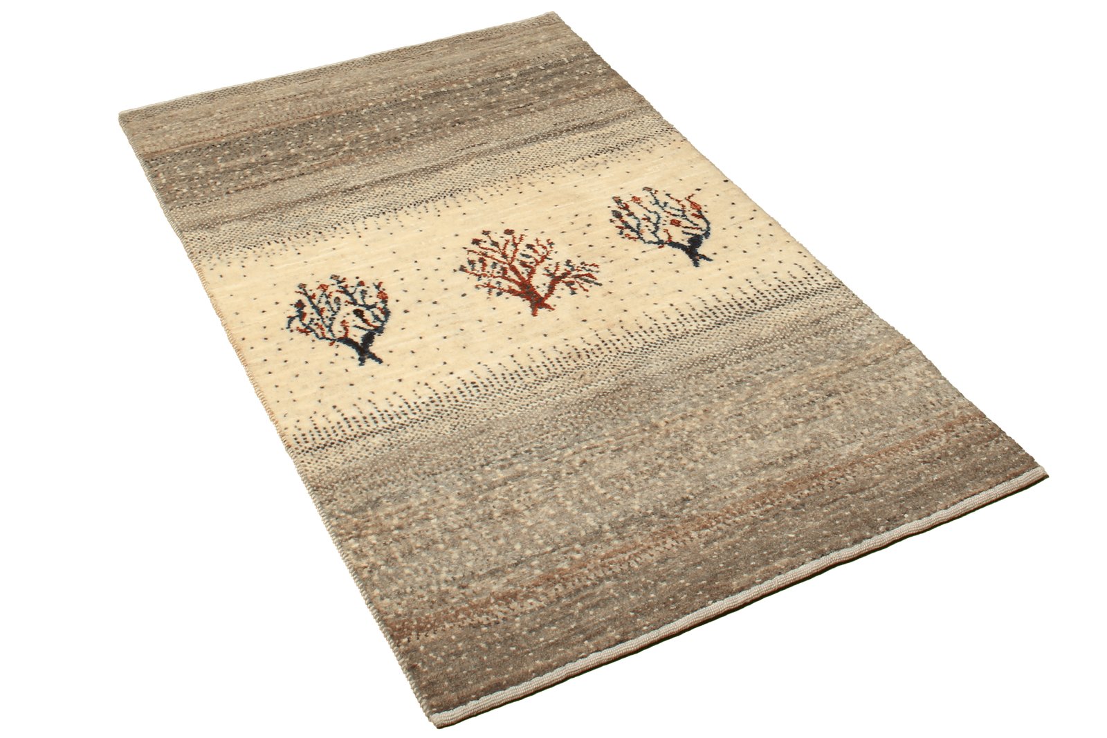 Rizbaf — Hand-knotted, 78x130 cm, Beige, 100% Virgin Wool | View 4