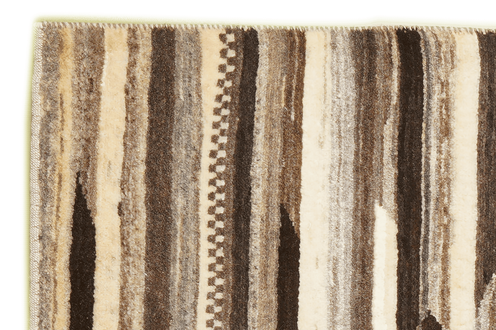 Rizbaf — Hand-knotted, 83x131 cm, Beige, 100% Virgin Wool | View 3