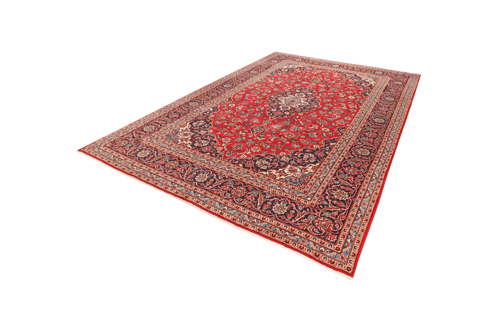 Ardakan — Hand-knotted, 243x343 cm, Red, 100% Virgin Wool | View 5