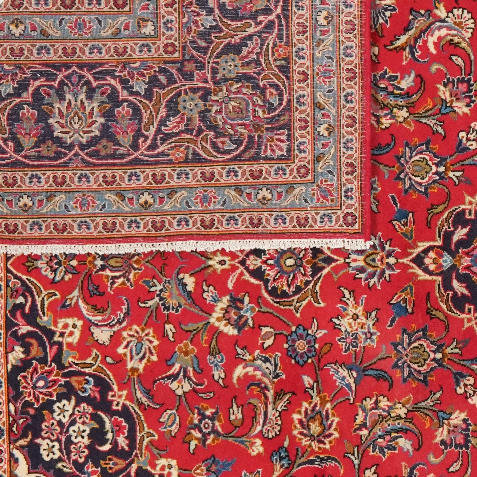 Ardakan — Hand-knotted, 243x343 cm, Red, 100% Virgin Wool | View 6