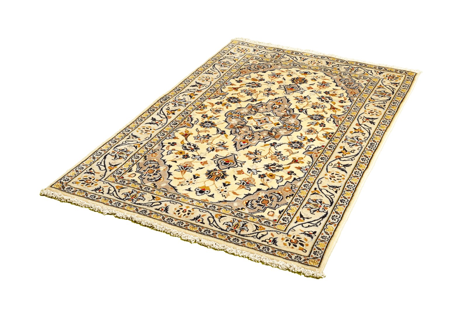 Ardakan — Hand-knotted, 100x149 cm, Beige, 100% Virgin Wool | View 5