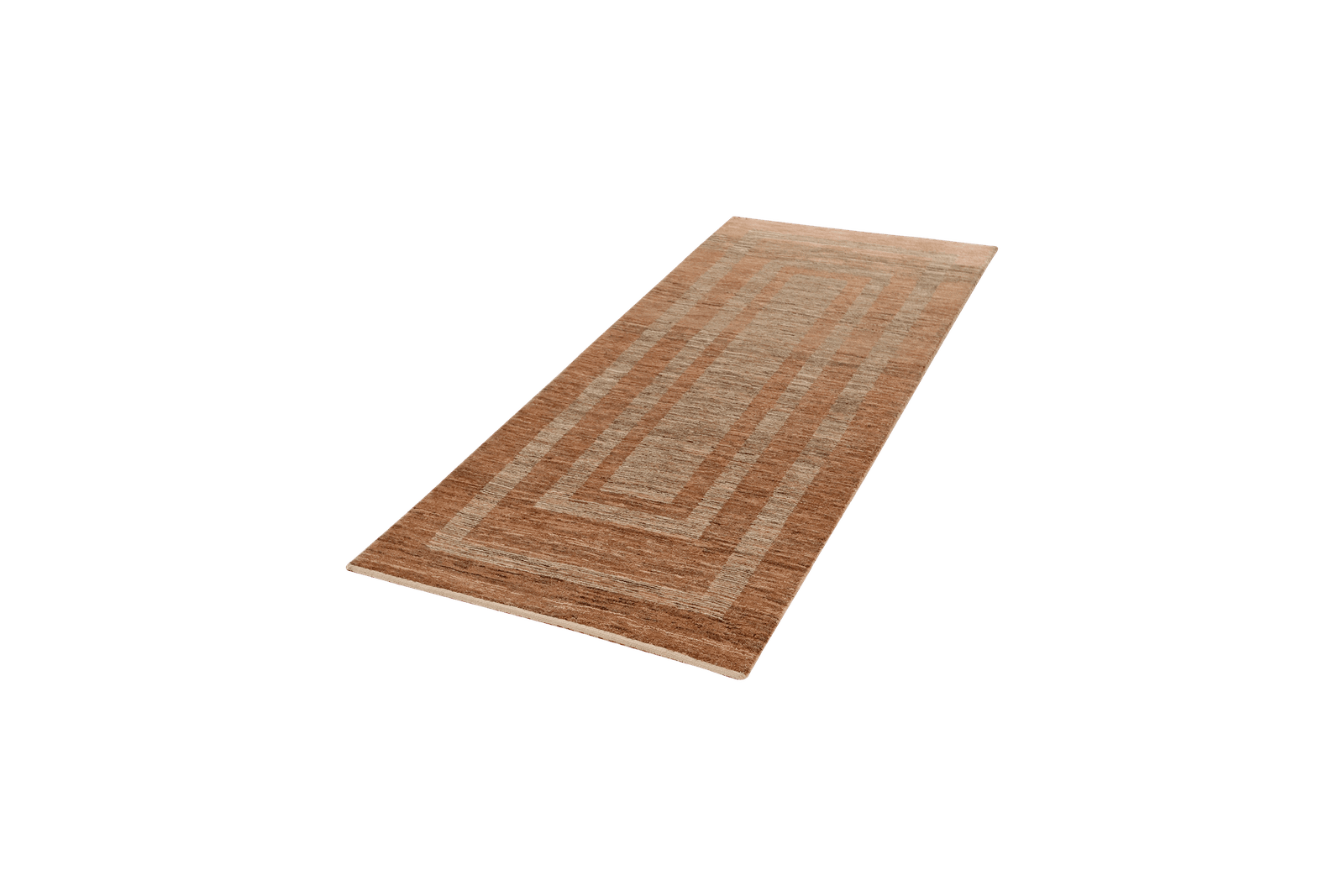 Rizbaf — Hand-knotted, 82x197 cm, Brown, 100% Virgin Wool | View 5