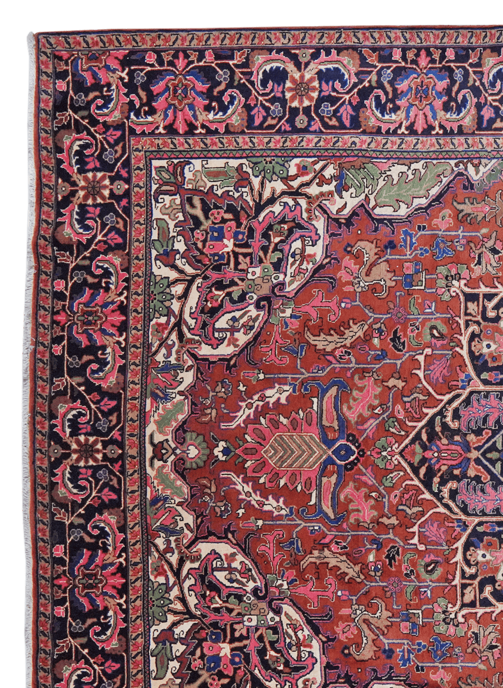 Heriz — Hand-knotted, 298x410 cm, Red, 100% Virgin Wool | View 3