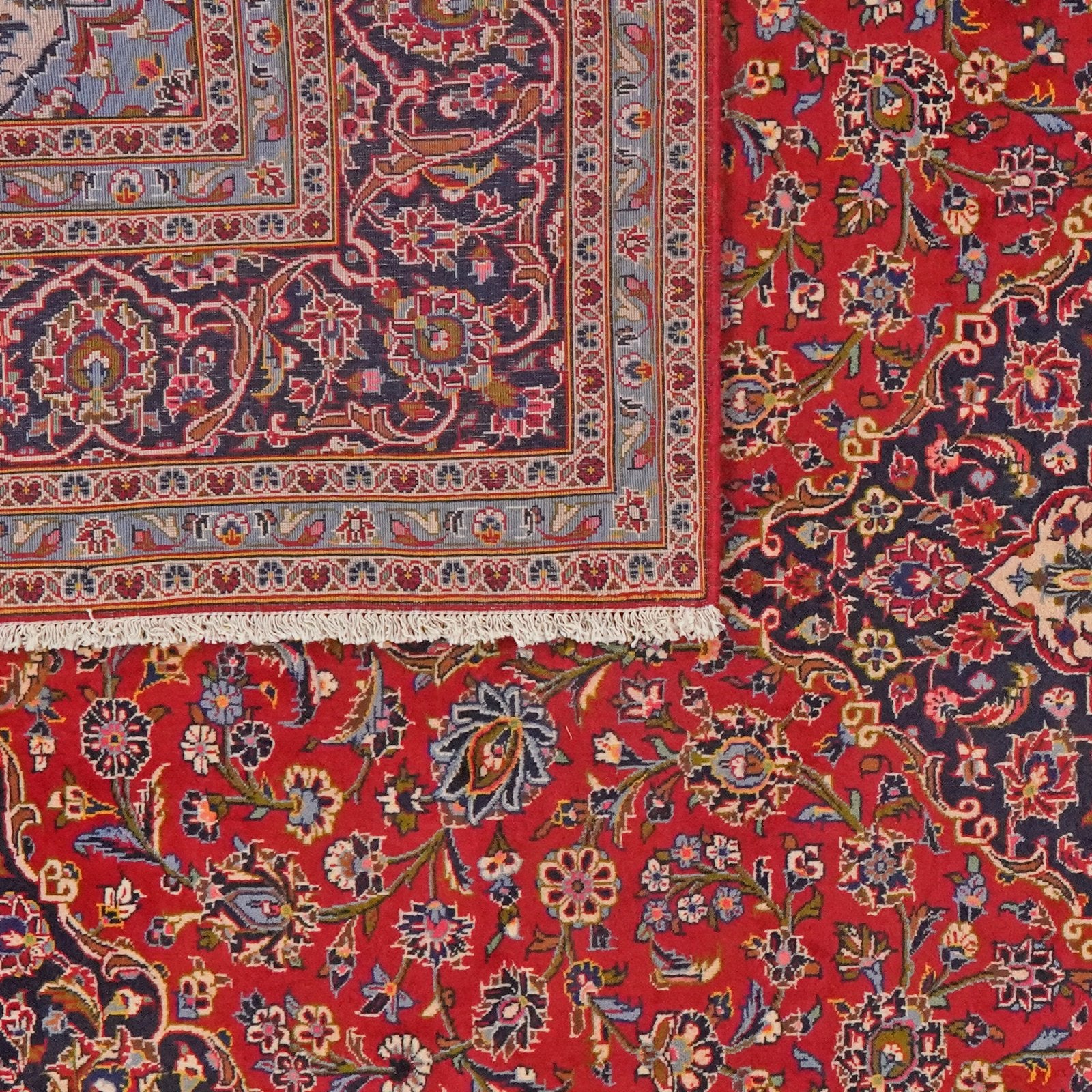 Ardakan — Hand-knotted, 250x357 cm, Red, 100% Virgin Wool | View 6