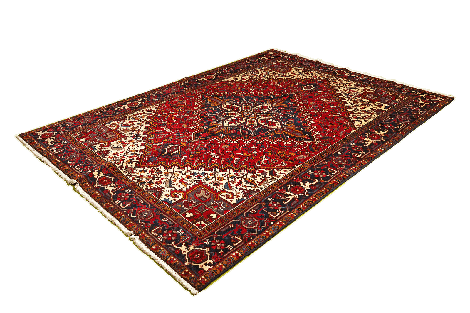 Mehrewan — Handgefertigt, 290x205 cm, Blau, 100% Virgin Wool | View 6