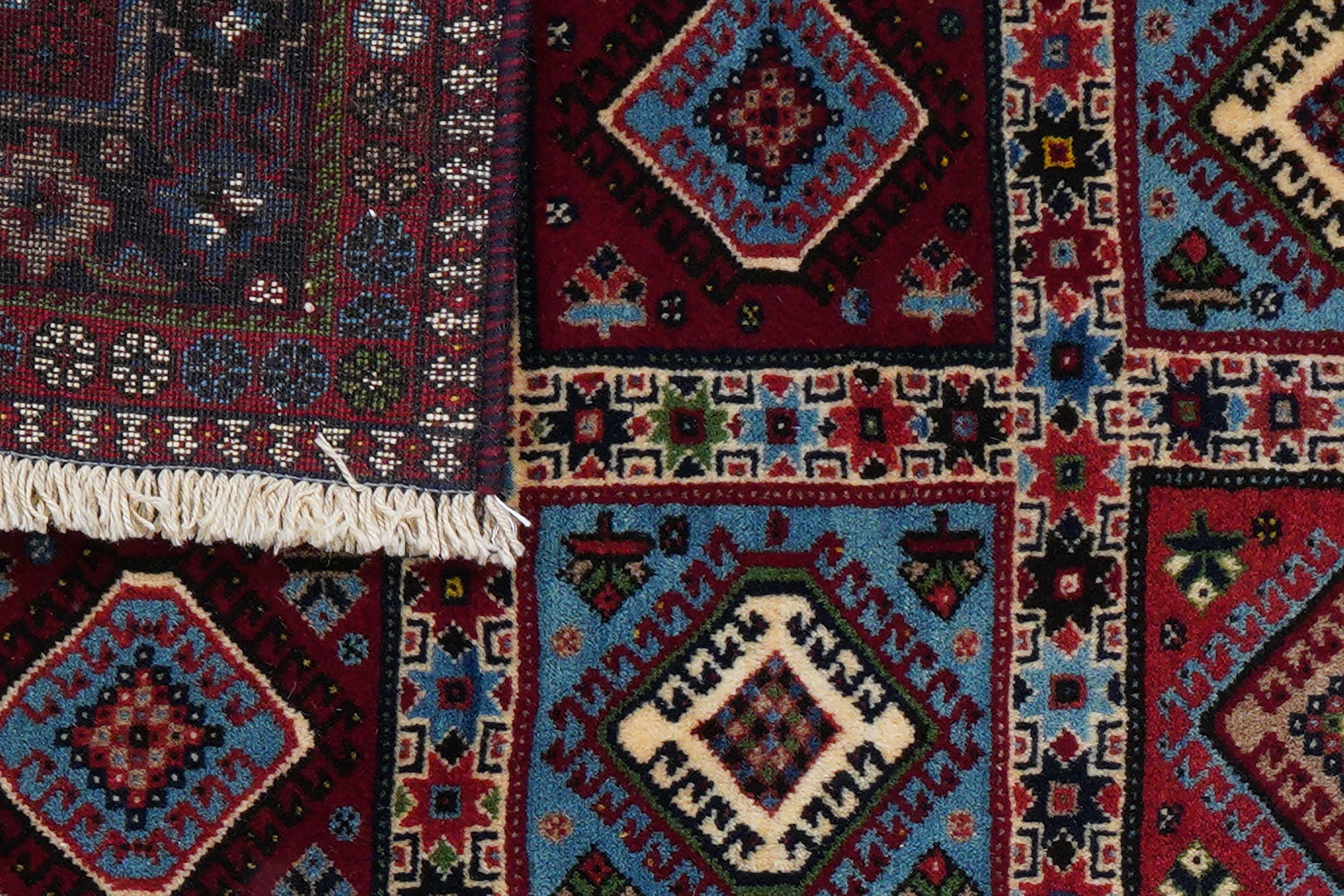 Yalameh — Hand-knotted, 203x197 cm, Multicolor, 100% Virgin Wool | View 8