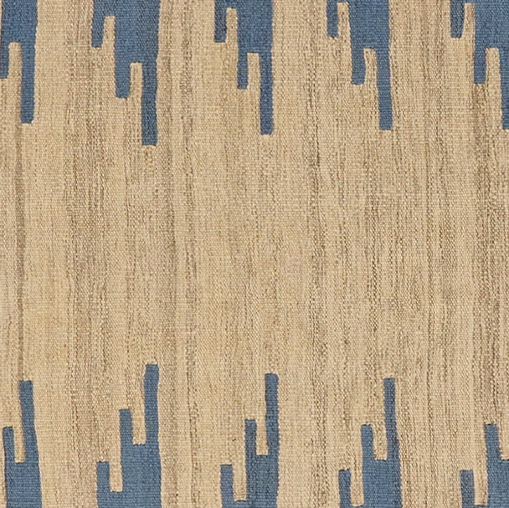 Kelim Gashgai — Handmade, 101x141 cm, Beige, 100% Virgin Wool | View 4