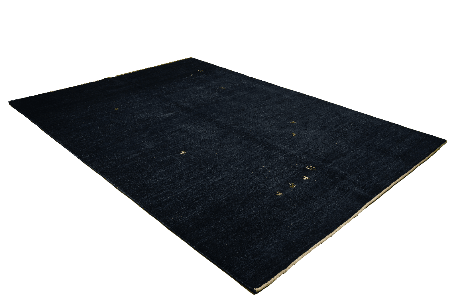 Gabbeh — Hand-knotted, 200x290 cm, Blue, 100% Virgin Wool | View 4
