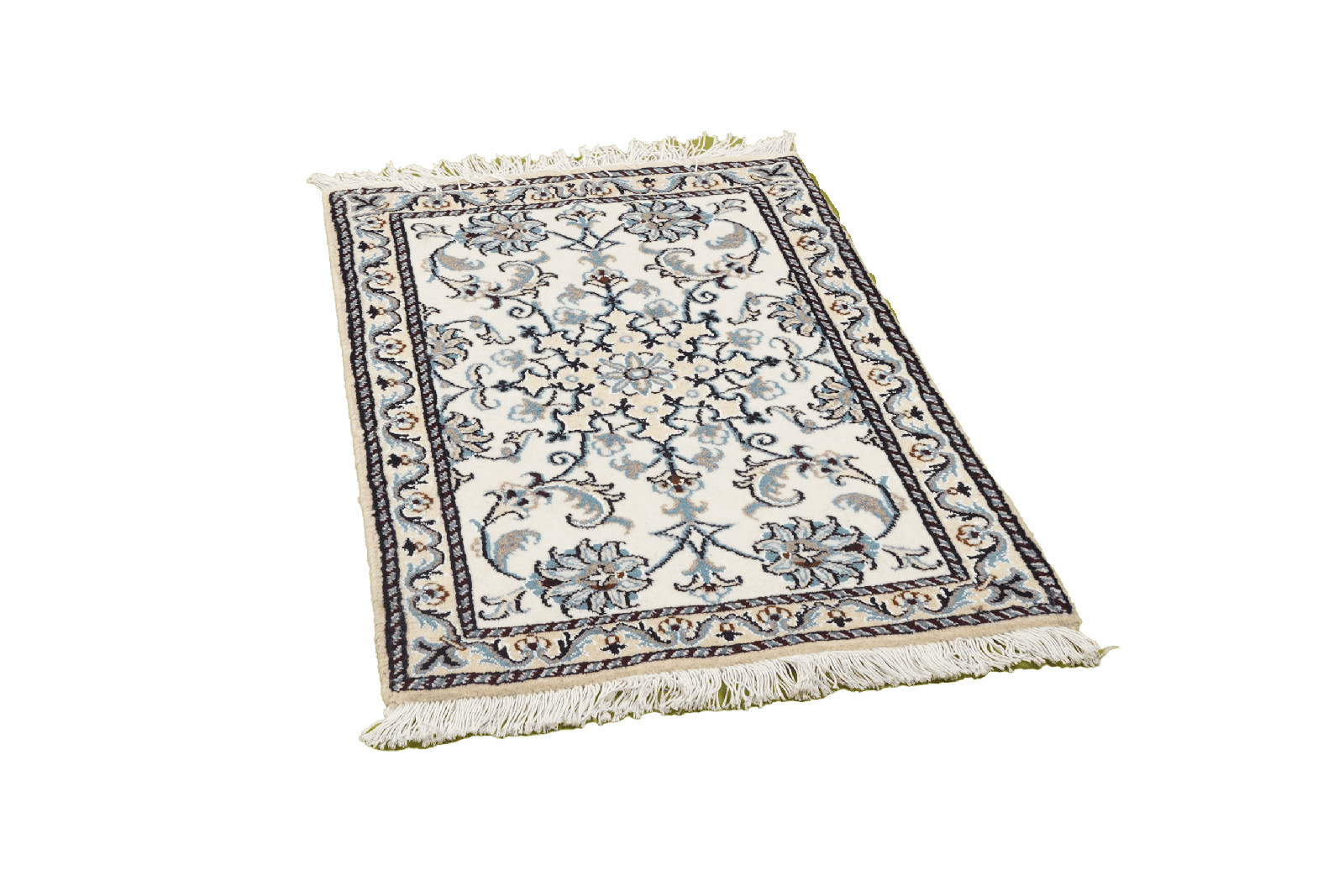Nain 12La — Hand-knotted, 58x87 cm, Beige, 100% Virgin Wool | View 4