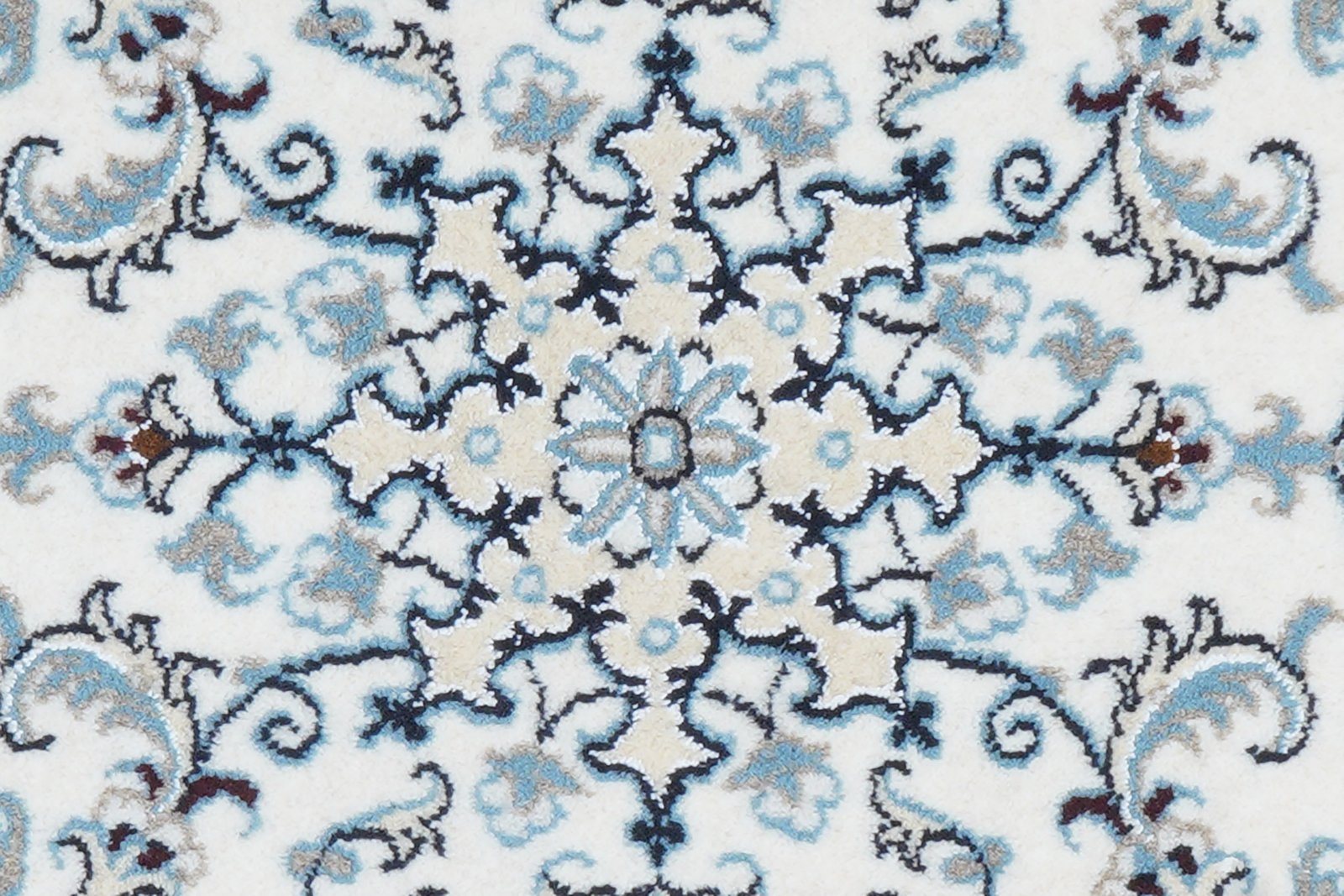 Nain 12La — Hand-knotted, 58x87 cm, Beige, 100% Virgin Wool | View 8