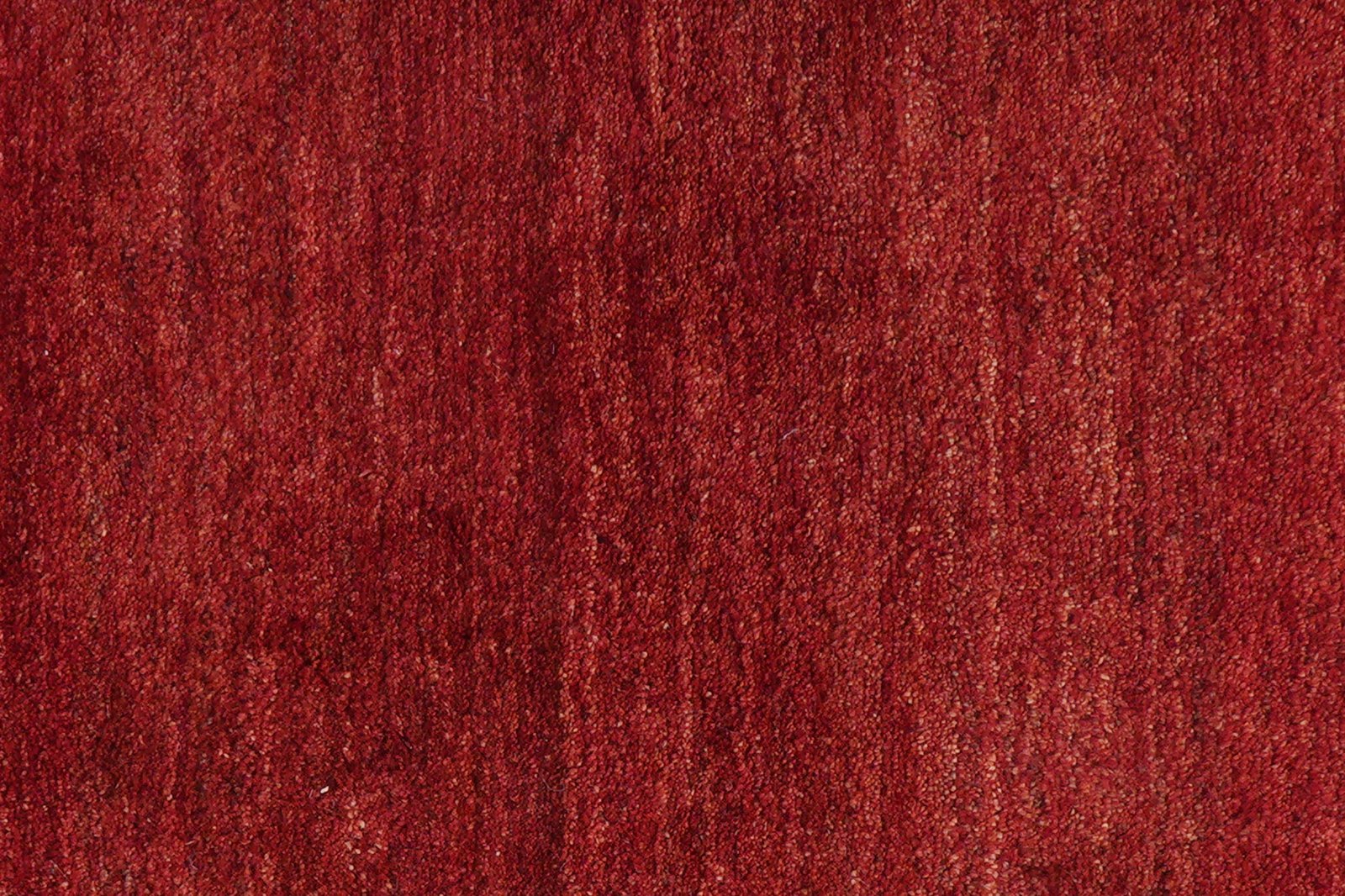 Gabbeh — Hand-knotted, 79x199 cm, Red, 100% Virgin Wool | View 7