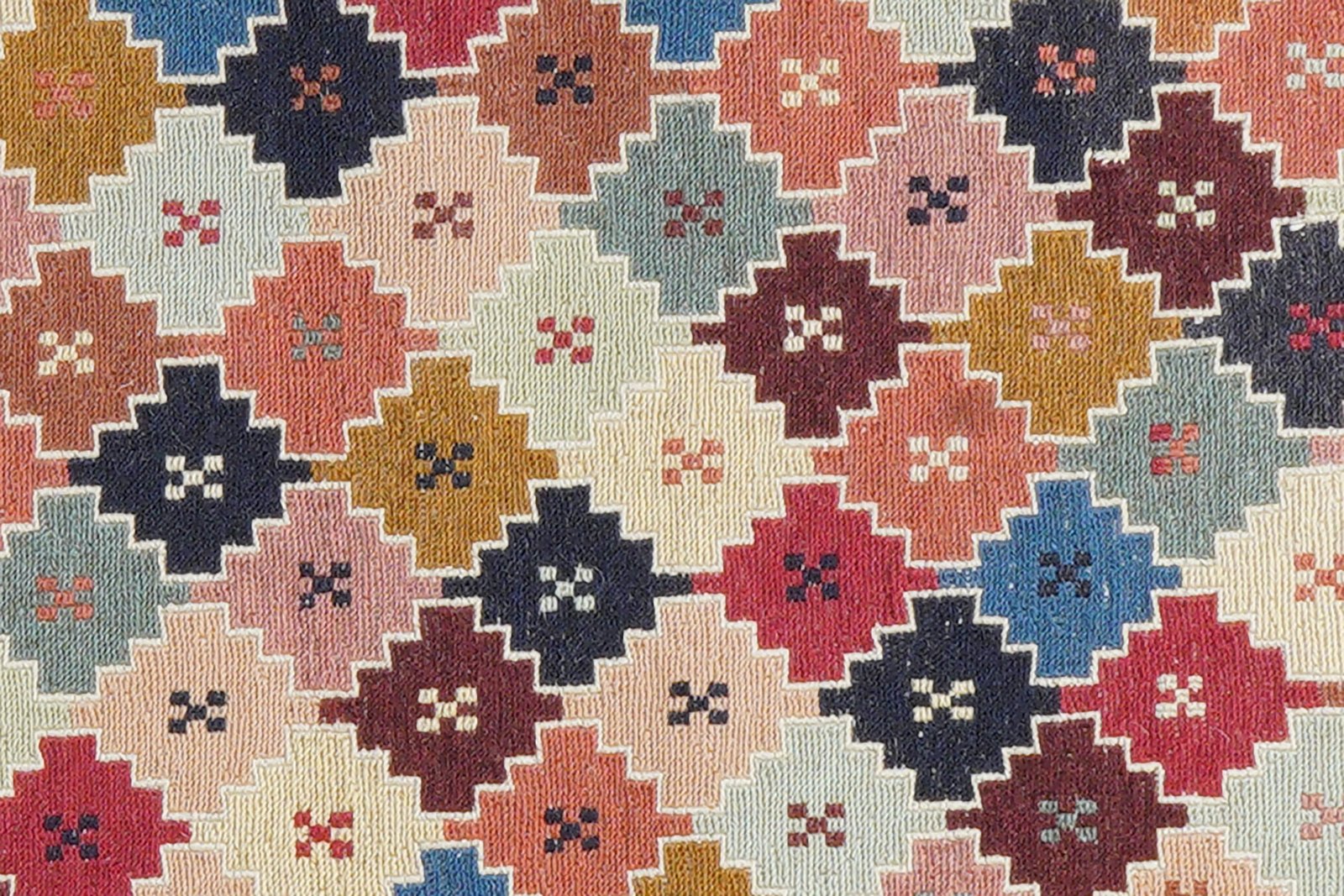 Sumak Shahsavan — Handmade, 102x143 cm, Multicolor, 100% Virgin Wool | View 6