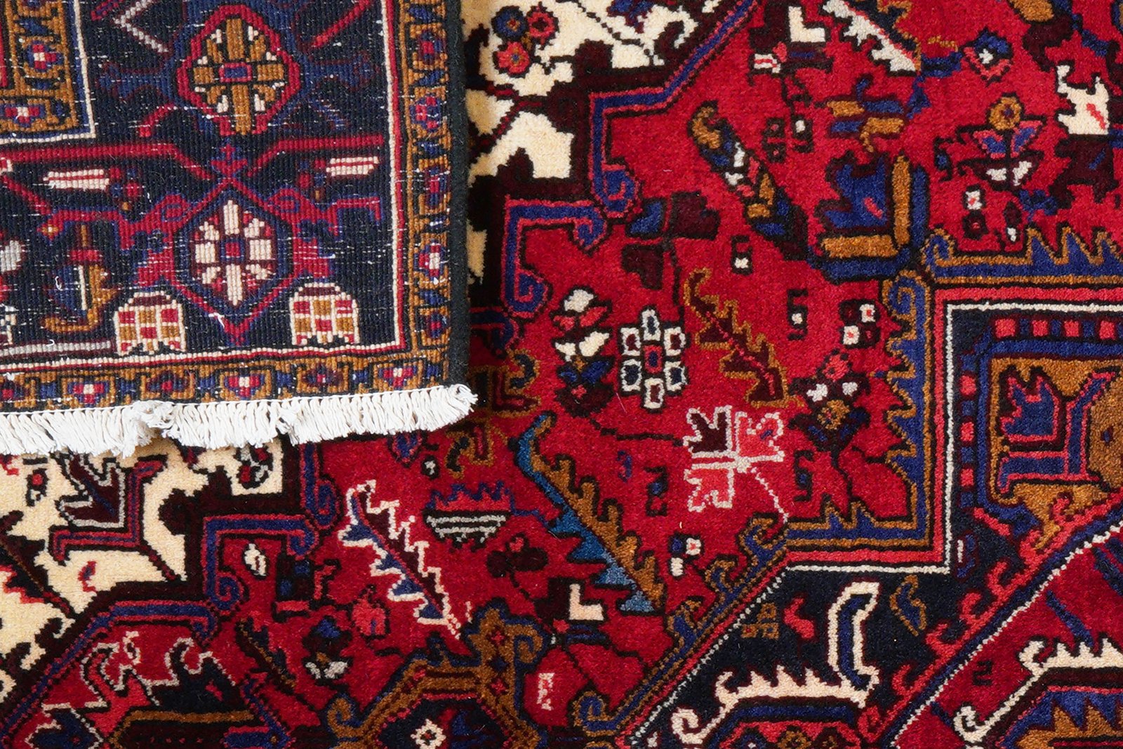 Mehrewan — Hand-knotted, 204x302 cm, Red, 100% Virgin Wool | View 8