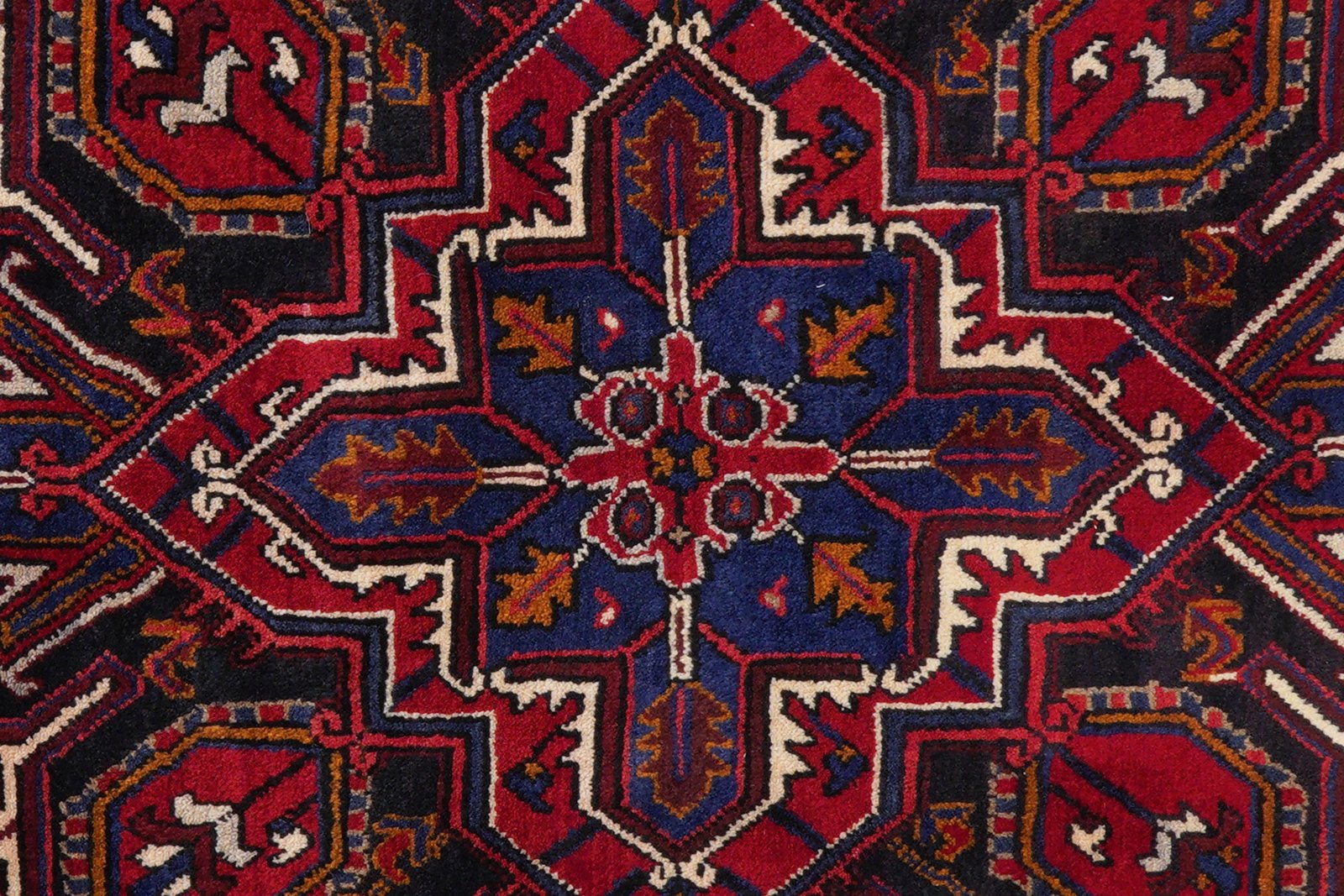 Mehrewan — Hand-knotted, 208x298 cm, Red, 100% Virgin Wool | View 7