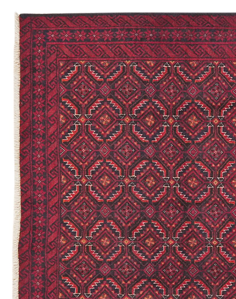Belutch — Hand-knotted, 96x170 cm, Black, 100% Virgin Wool | View 3