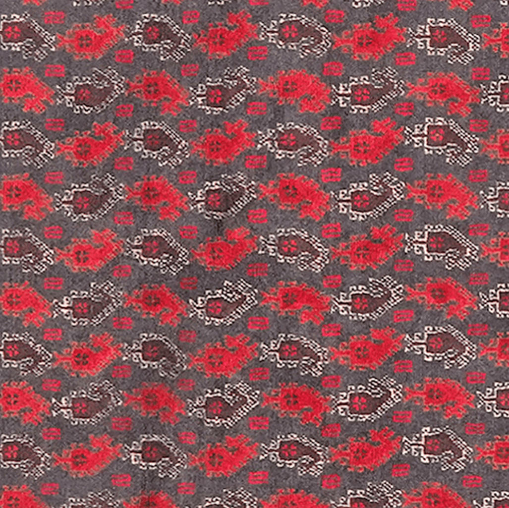 Belutch — Hand-knotted, 103x162 cm, Blue, 100% Virgin Wool | View 4