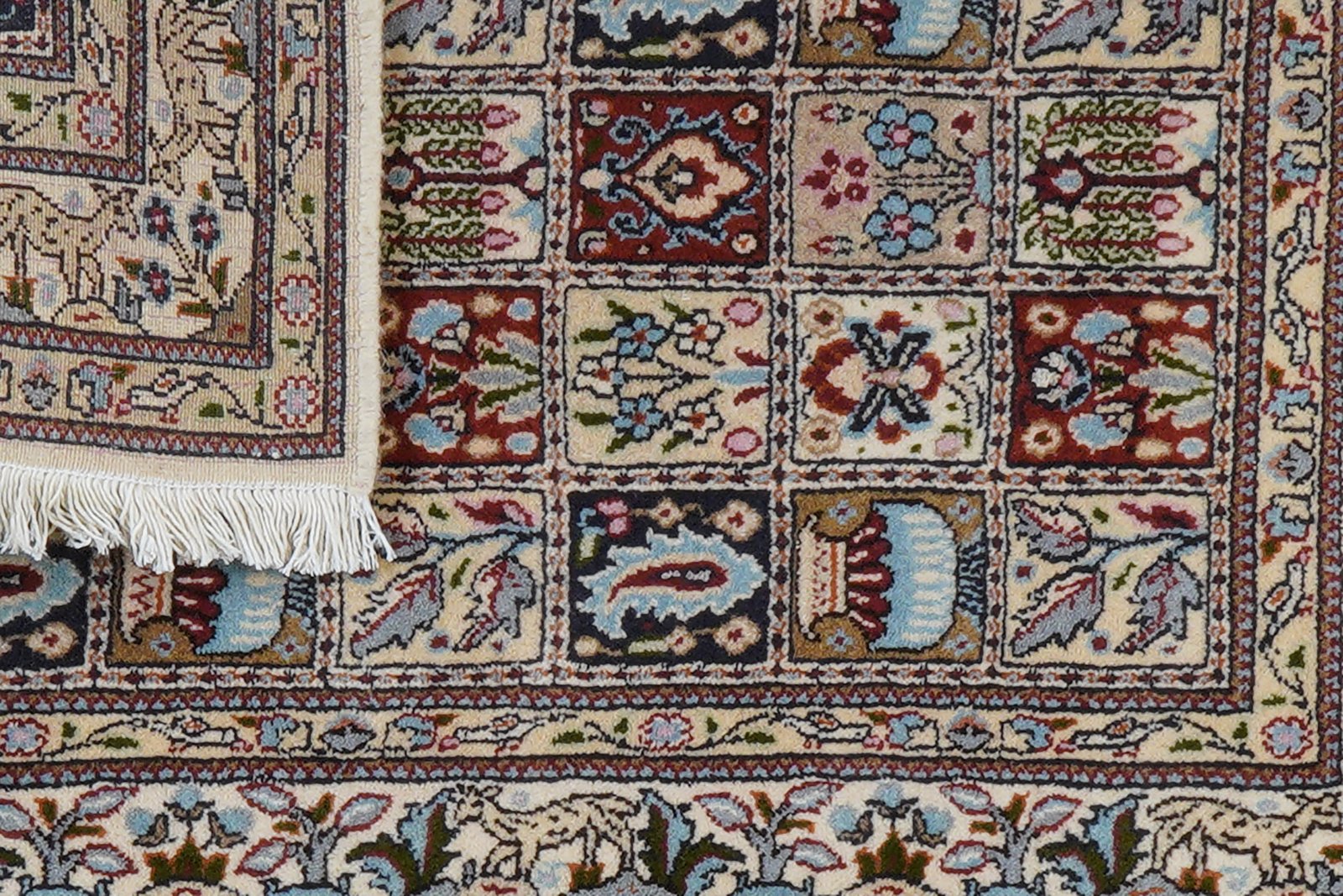 Moud Felder — Hand-knotted, 59x88 cm, Multicolor, 100% Virgin Wool | View 7