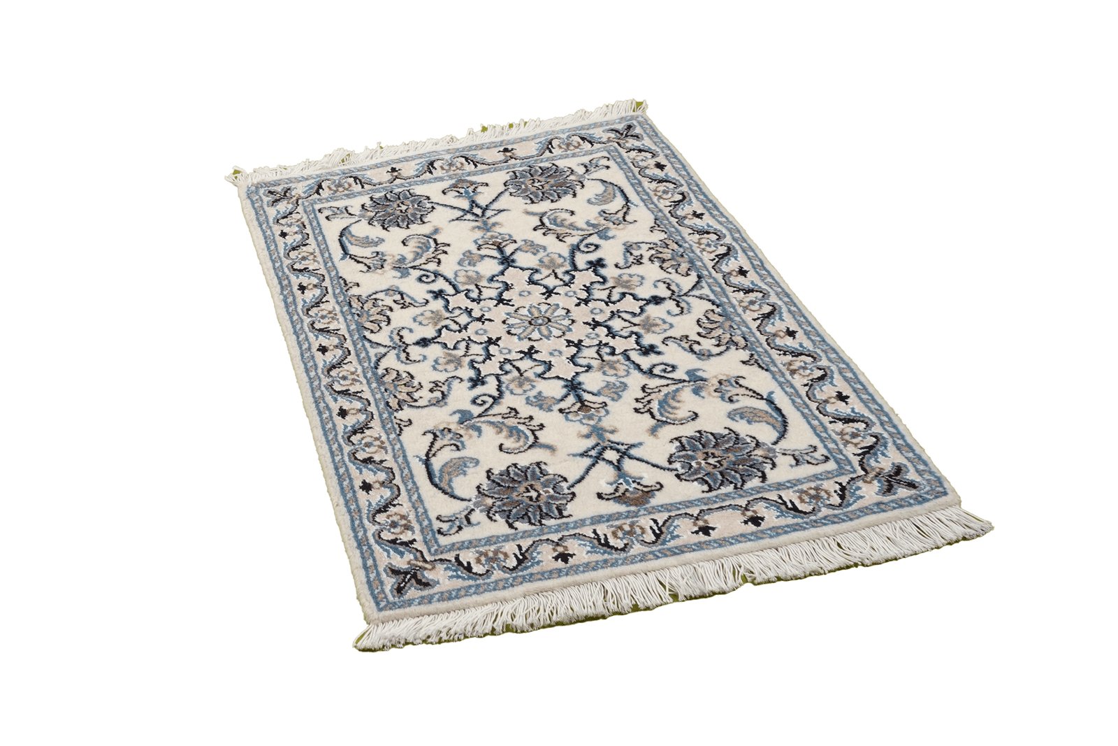 Nain 12La — Hand-knotted, 61x93 cm, Multicolor, 100% Virgin Wool | View 4