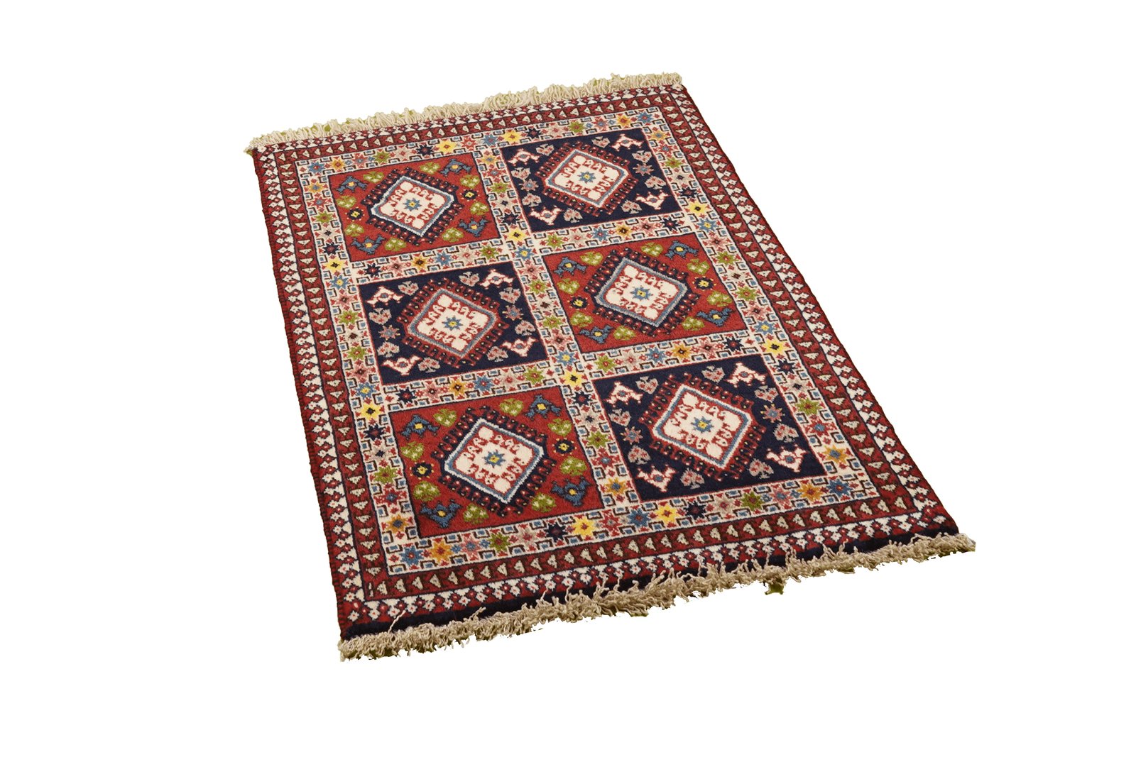 Yalameh — Hand-knotted, 60x93 cm, Multicolor, 100% Virgin Wool | View 5