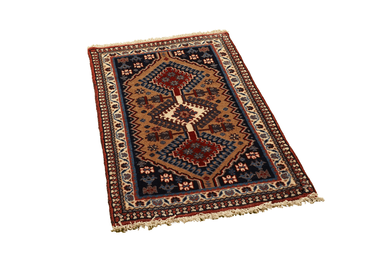 Yalameh — Hand-knotted, 59x102 cm, Grey, 100% Virgin Wool | View 4