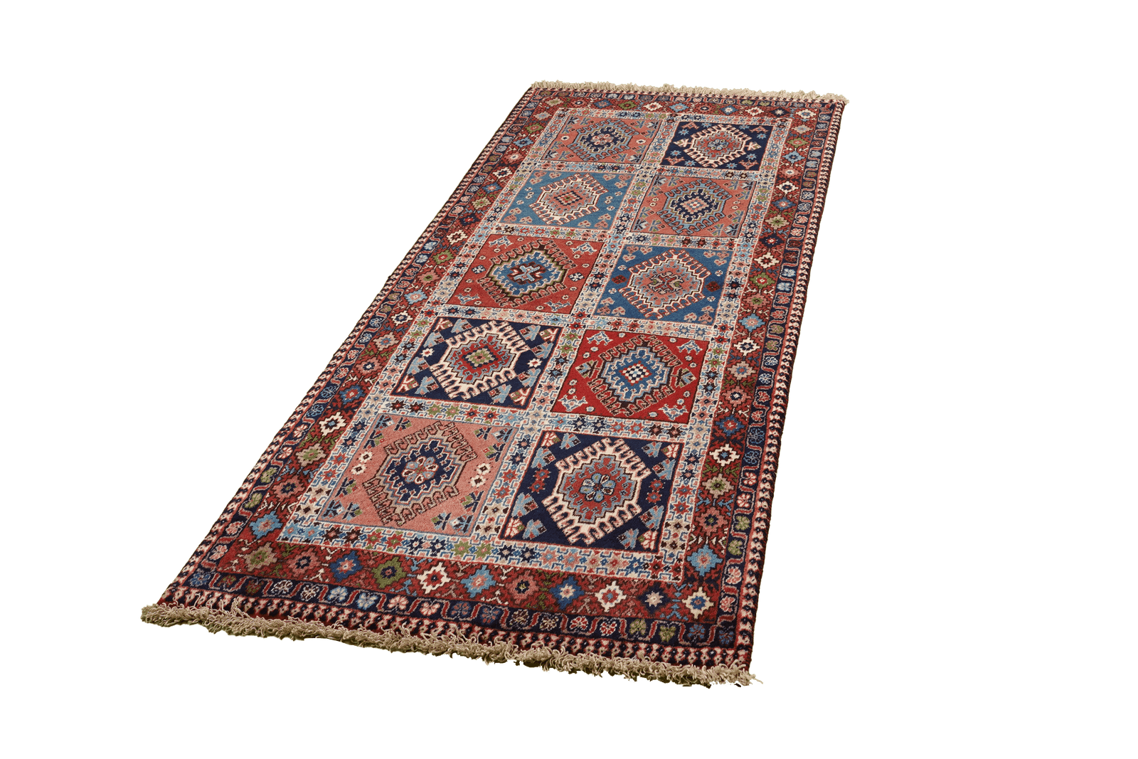 Yalameh — Hand-knotted, 80x187 cm, Multicolor, 100% Virgin Wool | View 5