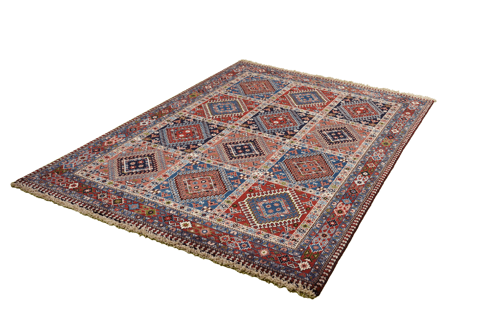 Yalameh — Hand-knotted, 149x201 cm, Multicolor, 100% Virgin Wool | View 5