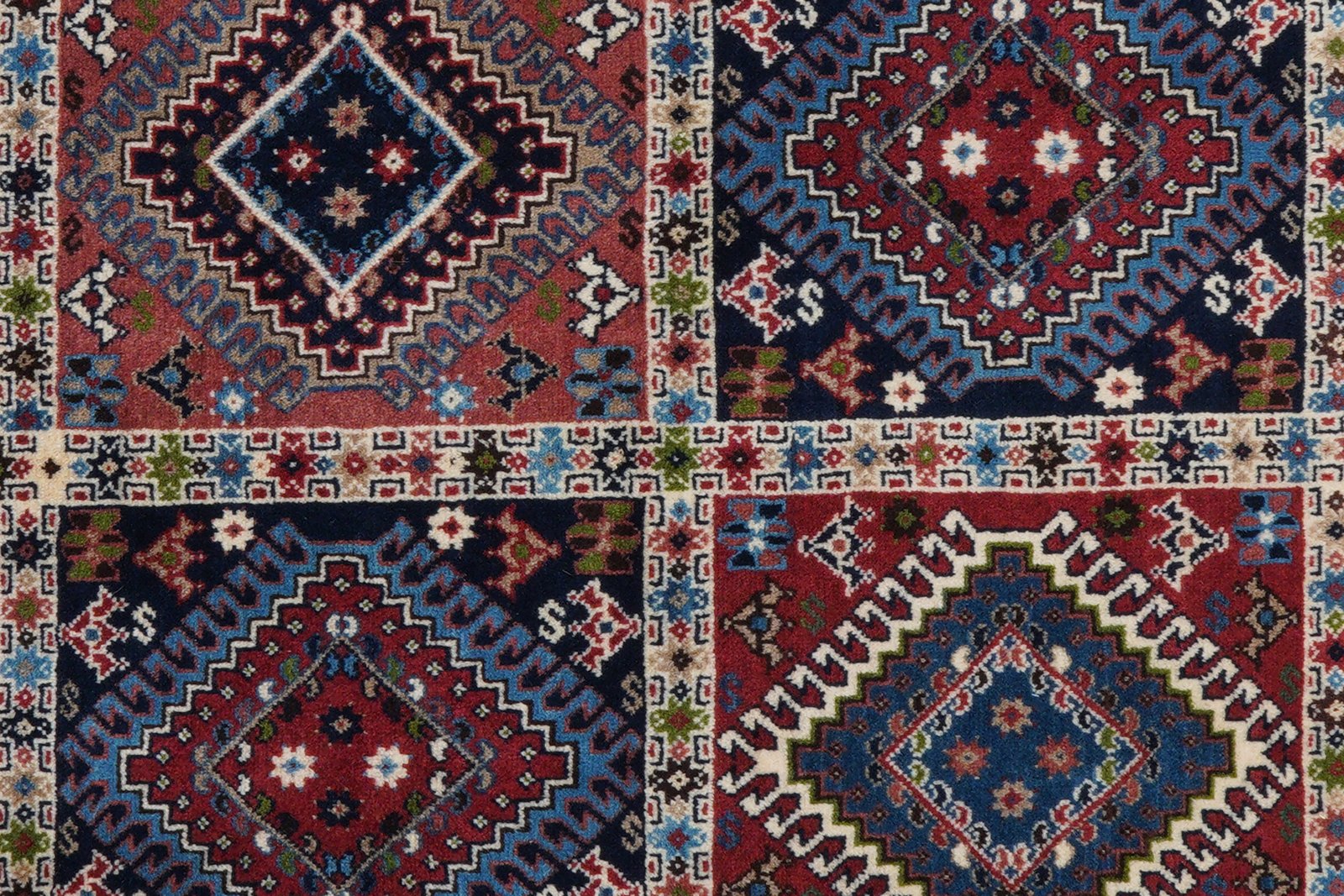 Yalameh — Hand-knotted, 149x201 cm, Multicolor, 100% Virgin Wool | View 7