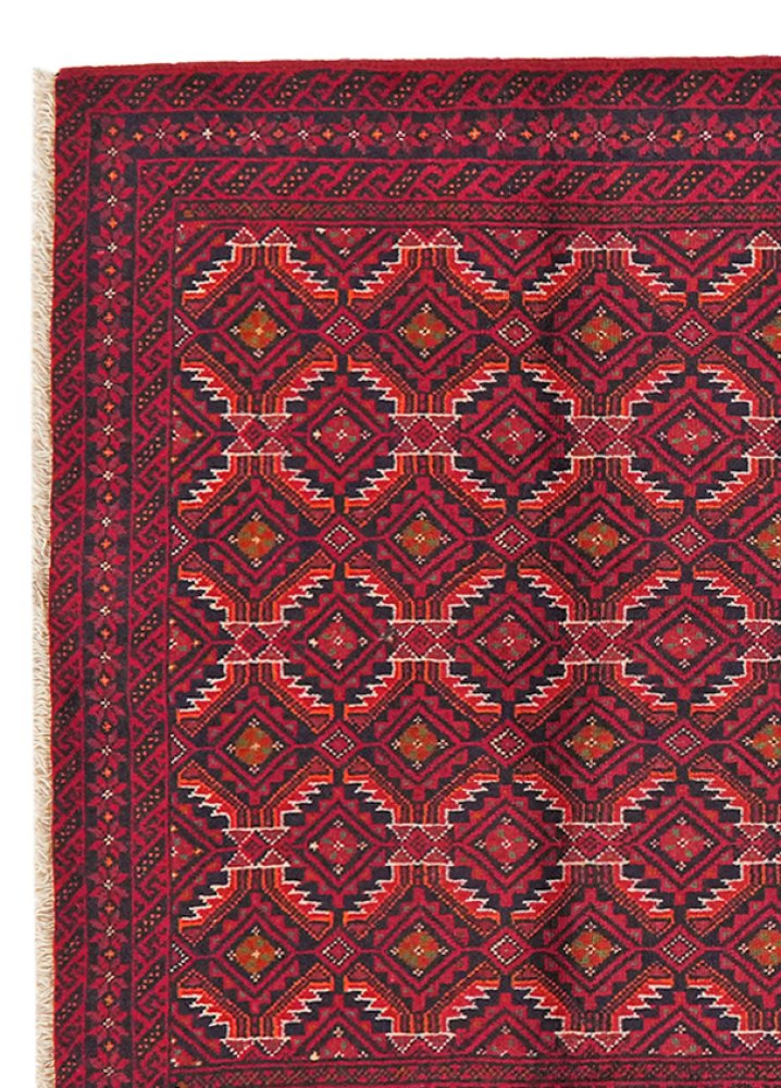 Belutch — Hand-knotted, 102x190 cm, Multicolor, 100% Virgin Wool | View 3