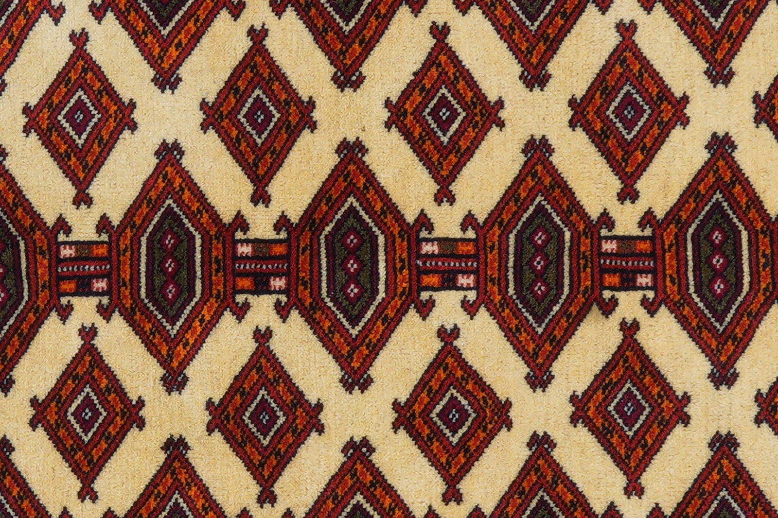 Turkman — Hand-knotted, 127x177 cm, Beige, 100% Virgin Wool | View 7