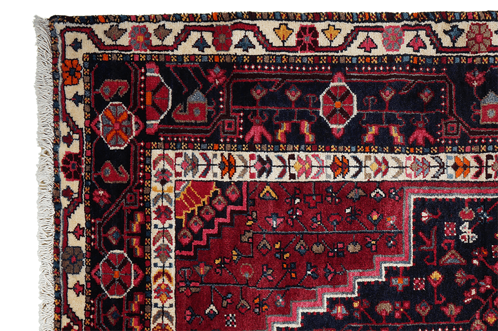Toysarghan — Hand-knotted, 153x237 cm, Blue, 100% Virgin Wool | View 3