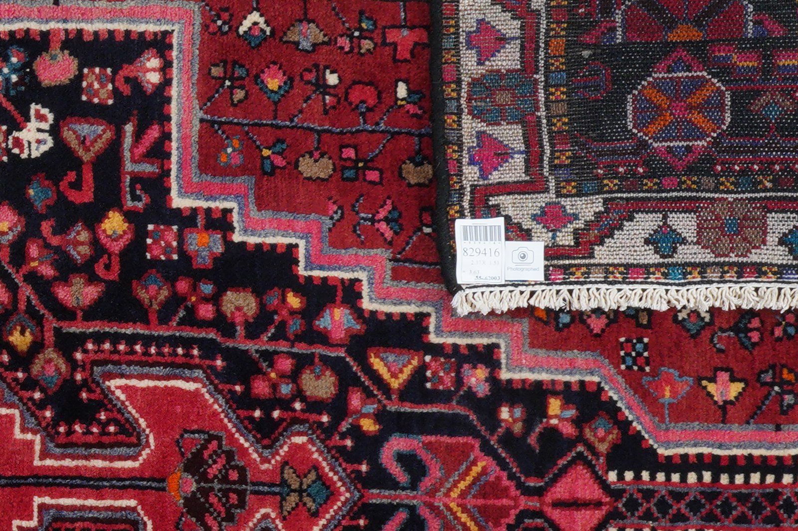 Toysarghan — Hand-knotted, 153x237 cm, Blue, 100% Virgin Wool | View 6