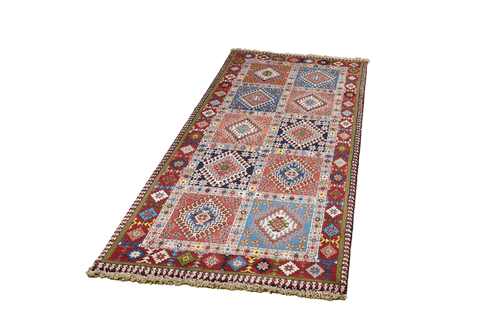 Yalameh — Hand-knotted, 81x195 cm, Multicolor, 100% Virgin Wool | View 5