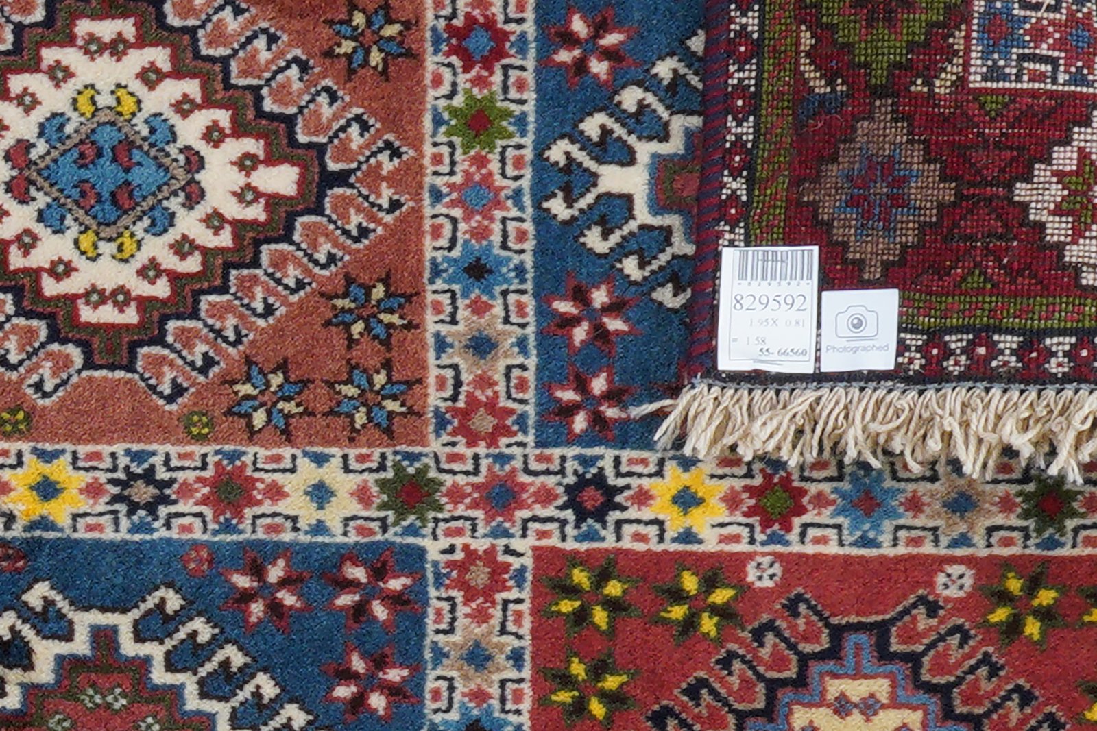 Yalameh — Hand-knotted, 81x195 cm, Multicolor, 100% Virgin Wool | View 6