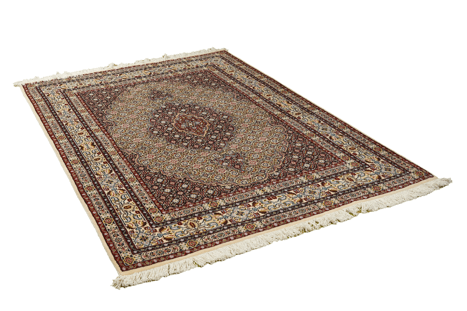 Moud Mahi — Hand-knotted, 148x195 cm, Brown, 100% Virgin Wool | View 4