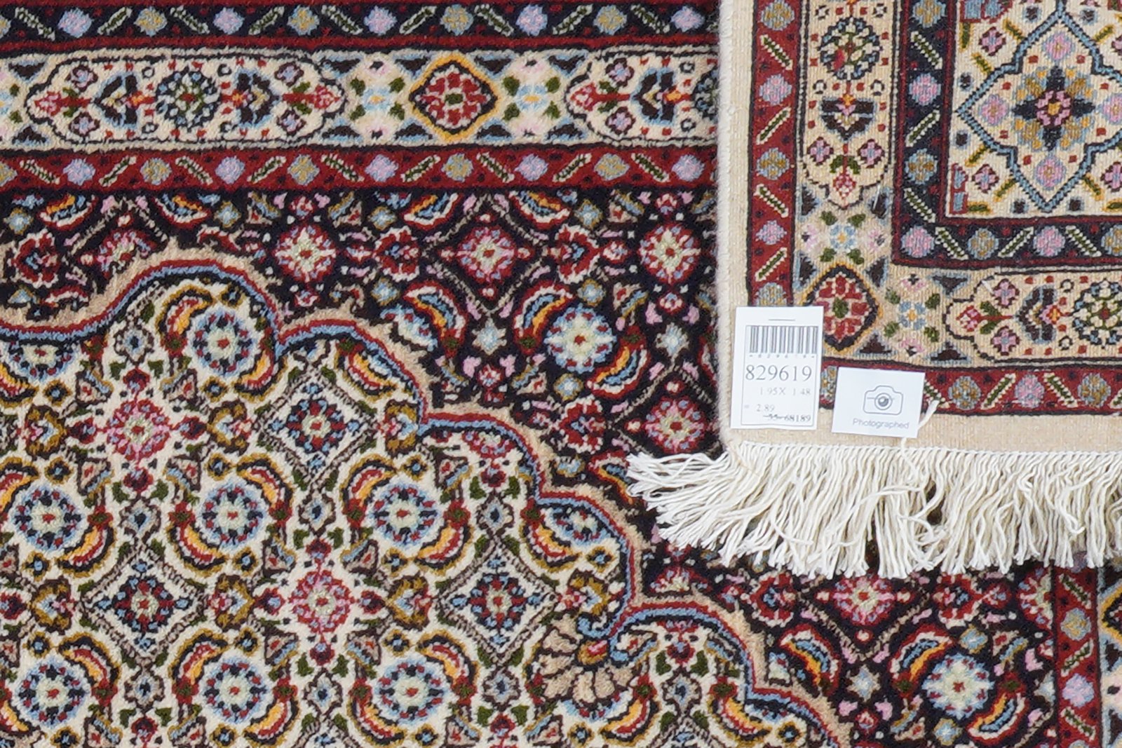 Moud Mahi — Hand-knotted, 148x195 cm, Brown, 100% Virgin Wool | View 6