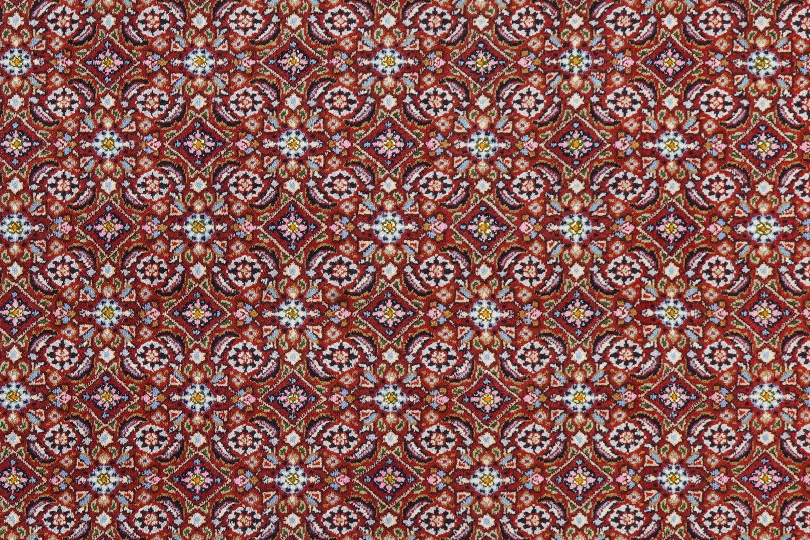 Moud Mahi — Hand-knotted, 193x293 cm, Red, 100% Virgin Wool | View 7