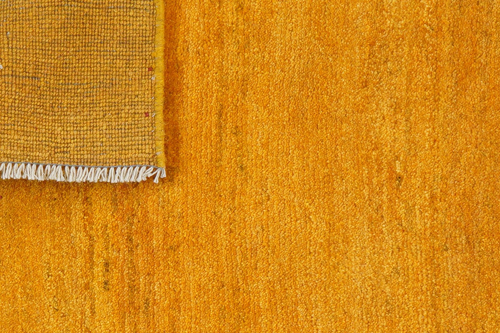 Gabbeh — Hand-knotted, 75x95 cm, Yellow, 100% Virgin Wool | View 7