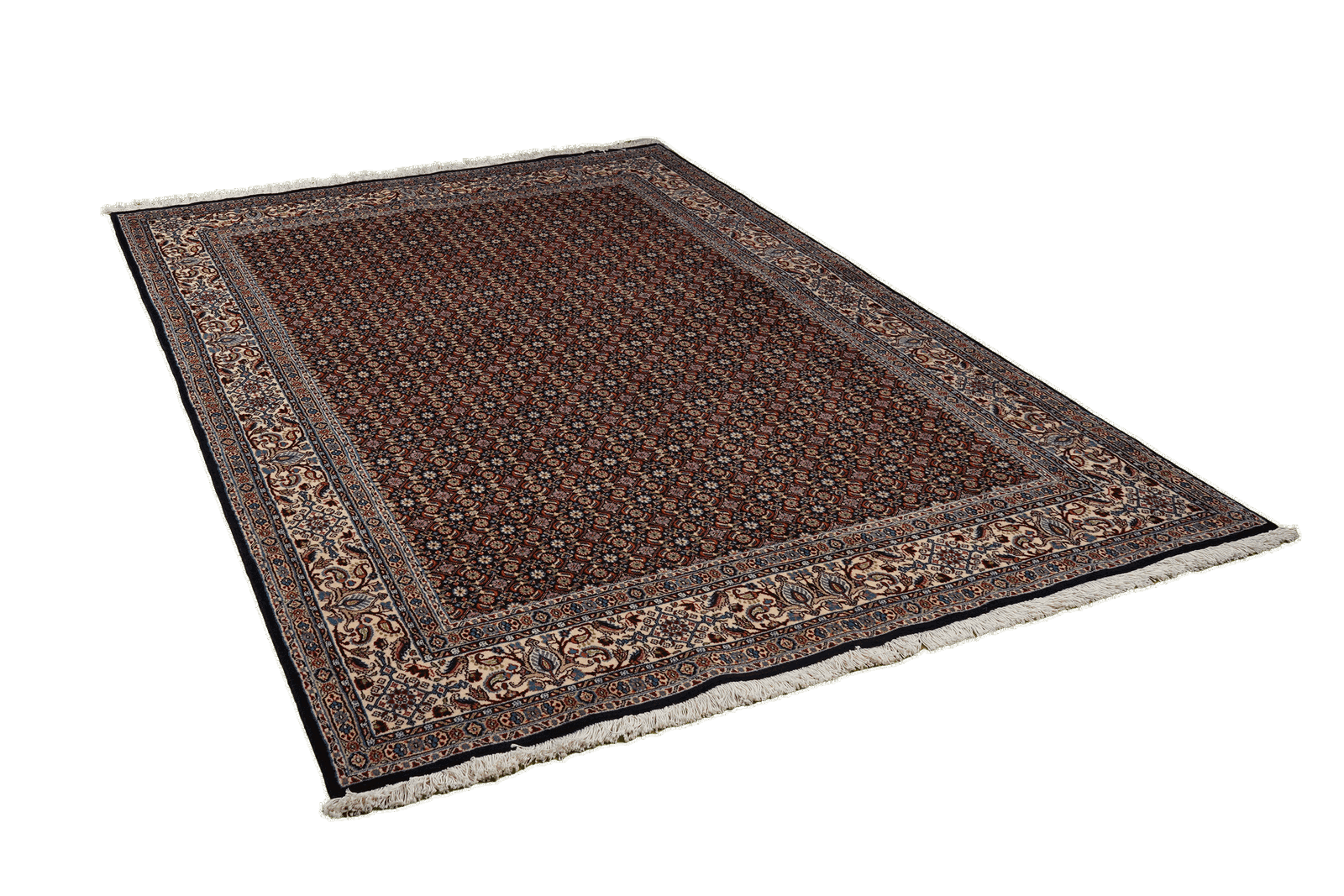 Moud Mahi — Handgefertigt, 240x166 cm, Beige, 100% Virgin Wool | View 6