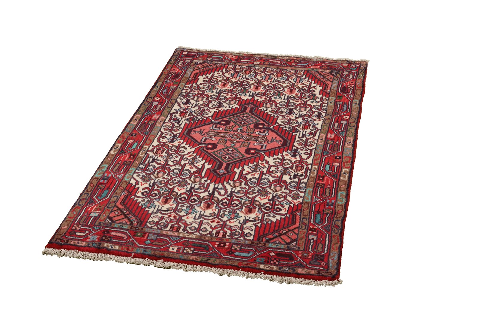 Assadabad — Hand-knotted, 77x116 cm, Multicolor, 100% Virgin Wool | View 5