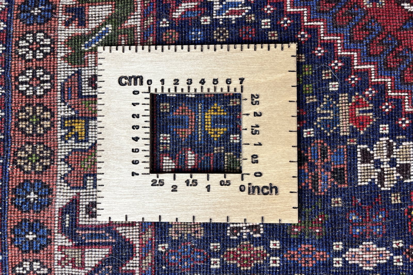Yalameh — Hand-knotted, 156x217 cm, Red, 100% Virgin Wool | View 11