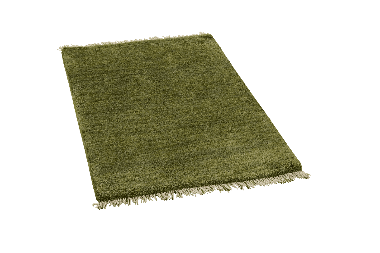 Gabbeh — Hand-knotted, 60x87 cm, Green, 100% Virgin Wool | View 4