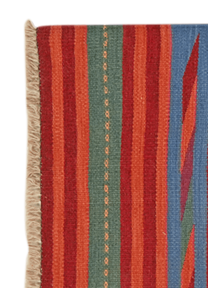 Kelim Gashgai — Handmade, 64x193 cm, Multicolor, 100% Virgin Wool | View 3