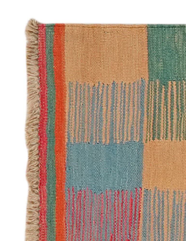 Kelim Gashgai — Handmade, 62x201 cm, Multicolor, 100% Virgin Wool | View 3